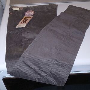 Vintage Ultra Rare LEE juniors Ultra Cord Corduroy Jeans Size 3 Junior Dark Grey
